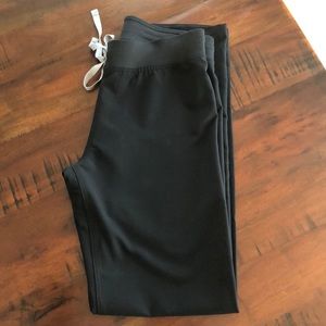 Livingston TALL basic scrub pants - Black